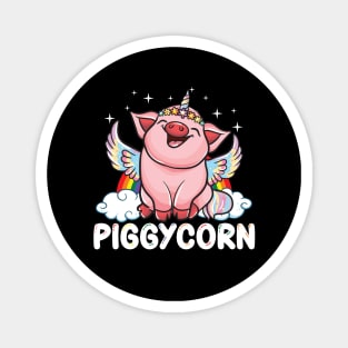 Piggycorn Funny Pig Unicorn Magnet